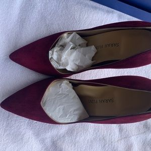 Sarah flint perfect pump 100 Cabernet suede